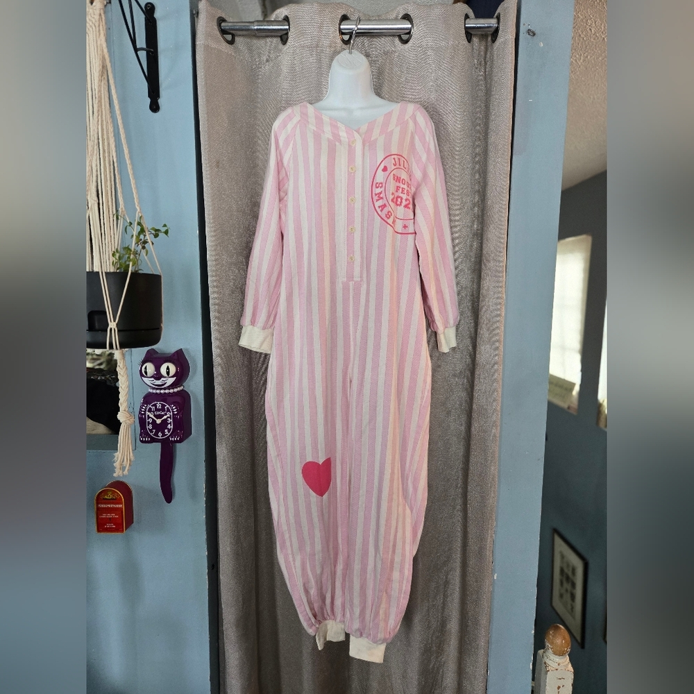 Smash + Tess Pink Striped Nightgown